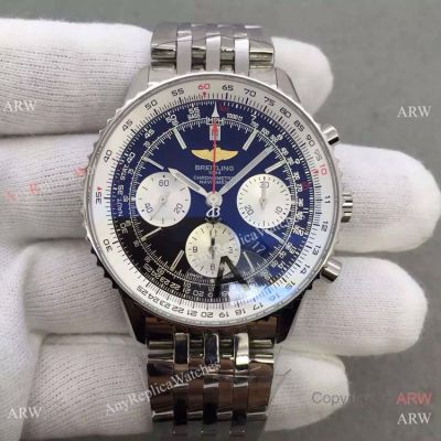 Swiss Copy Breitling 1884 Chronometre Navitimer Watch 43mm Steel Case